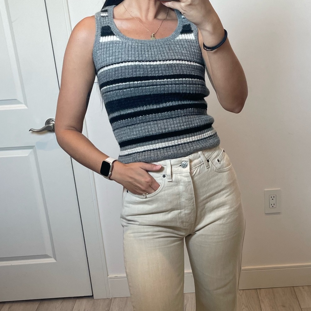 B + AB Wool Tank Top